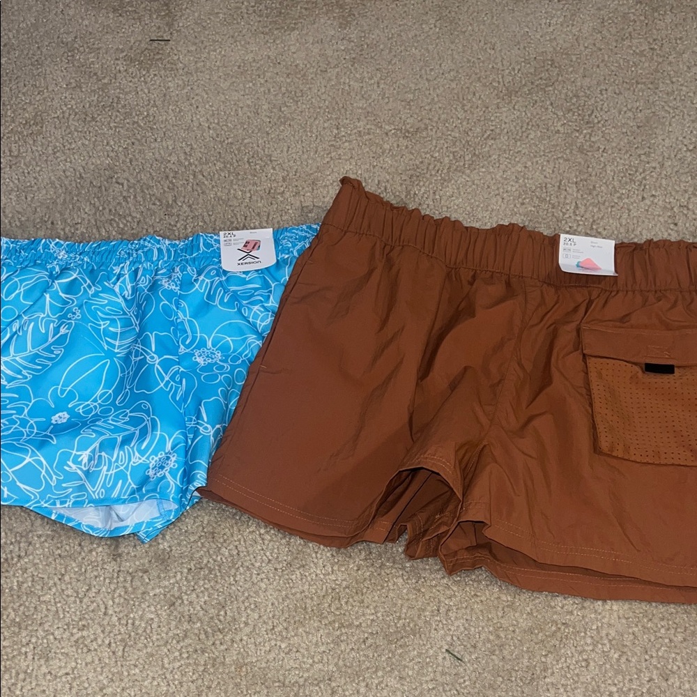 NWT bundle girls plus active shorts